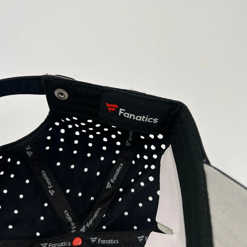 Fanatics NHL Los Angeles Kings Black Laser Cut Adjustable Strapback Hat Cap - Picture 7 of 9